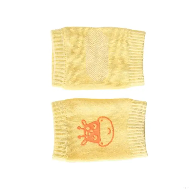 L41D Infant Nonslip Knee Protectors Leg Warmer Safety Protector for Baby Aged 6 to 24Months Ensures Crawling Safety