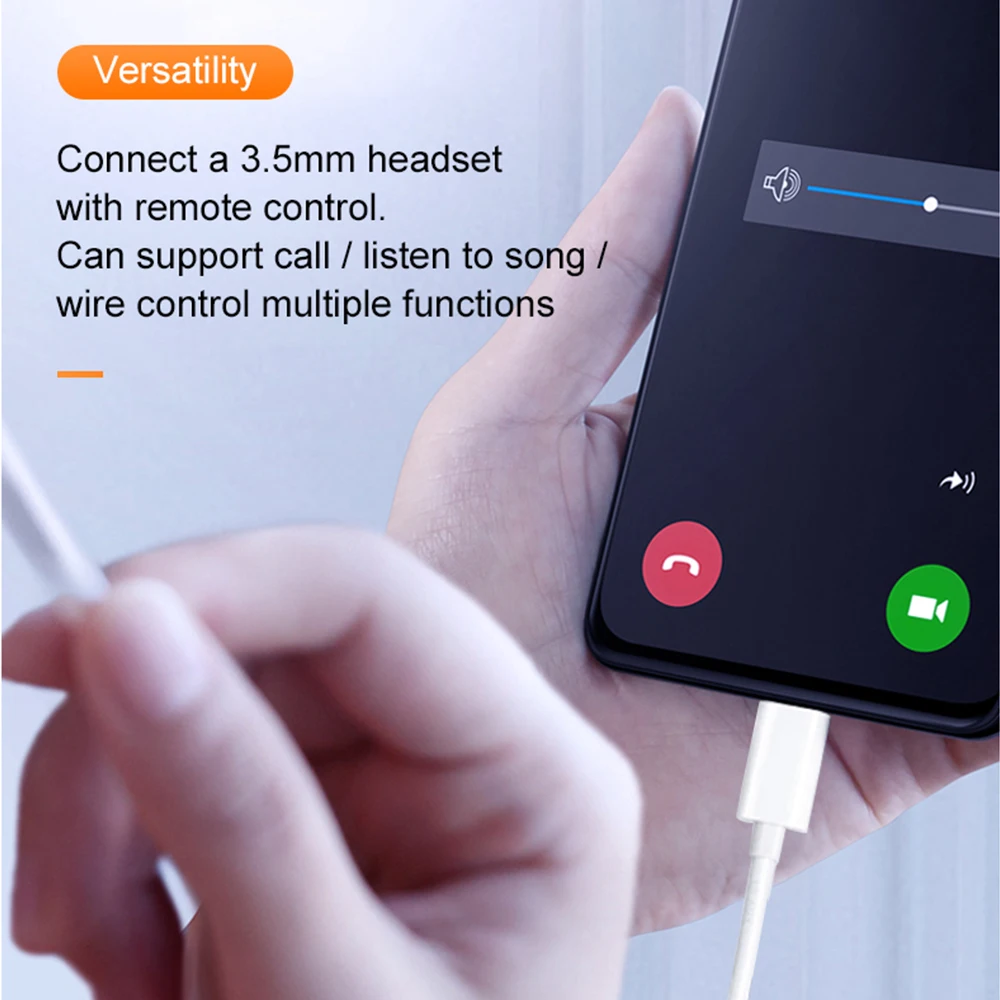 USB-C to 3.5mm Headphone Audio Adapter Converter
