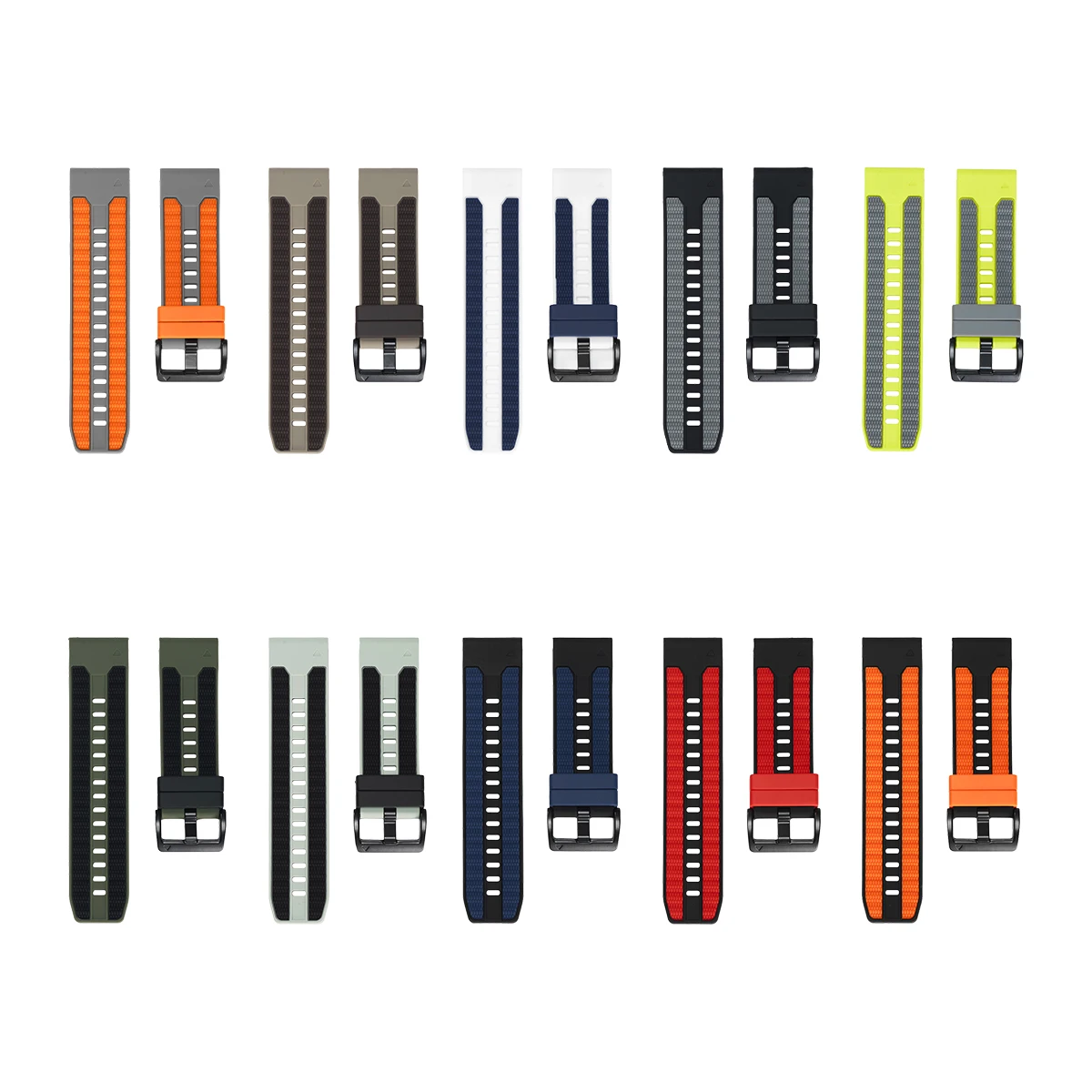 Quick Release Sport Silicone Strap - Premium Watchband