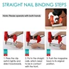 Electric Stapler Nail Gun Staple Gun F30 Nailer Furniture Tool Wood Frame Stapler Woodworking Power Tool for Home Upholstery DIY 6