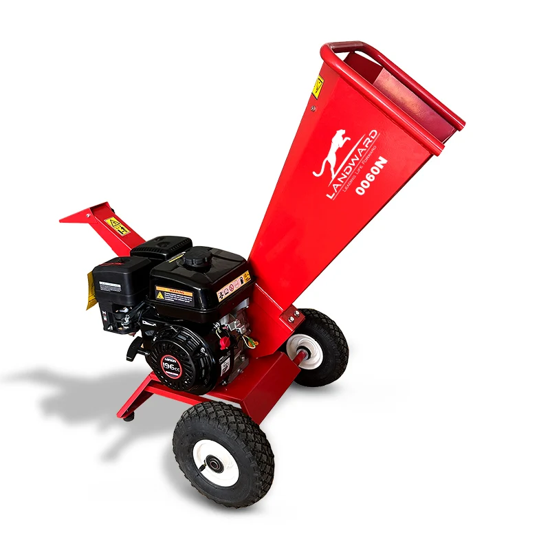 Europe Garden Tool Chipper Multifunctional Mobile Diesel Branch Wood Crusher Household Grape Straw Bamboo Shredder Customized 5
