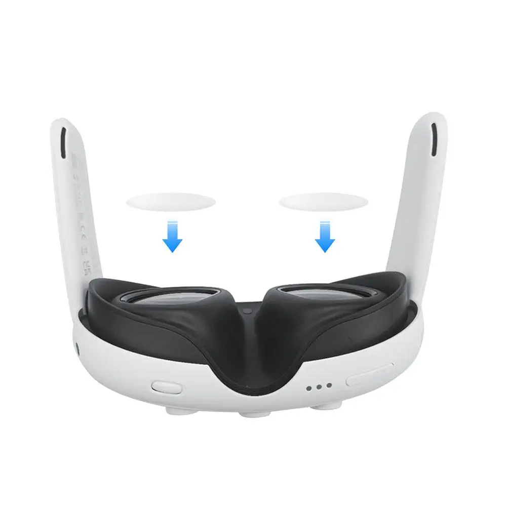 Premium Tempered Glass VR Lens Protector - Clear Anti-Scratch Film