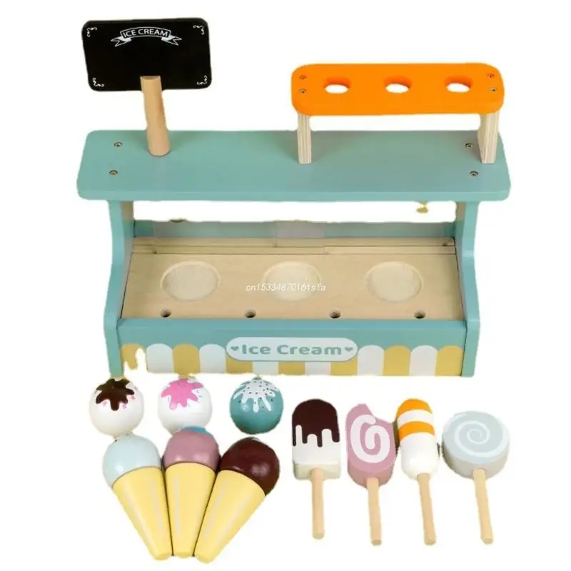 IceCreamToyCartPlaySetToddlerEducationalPretendPlaySetIce