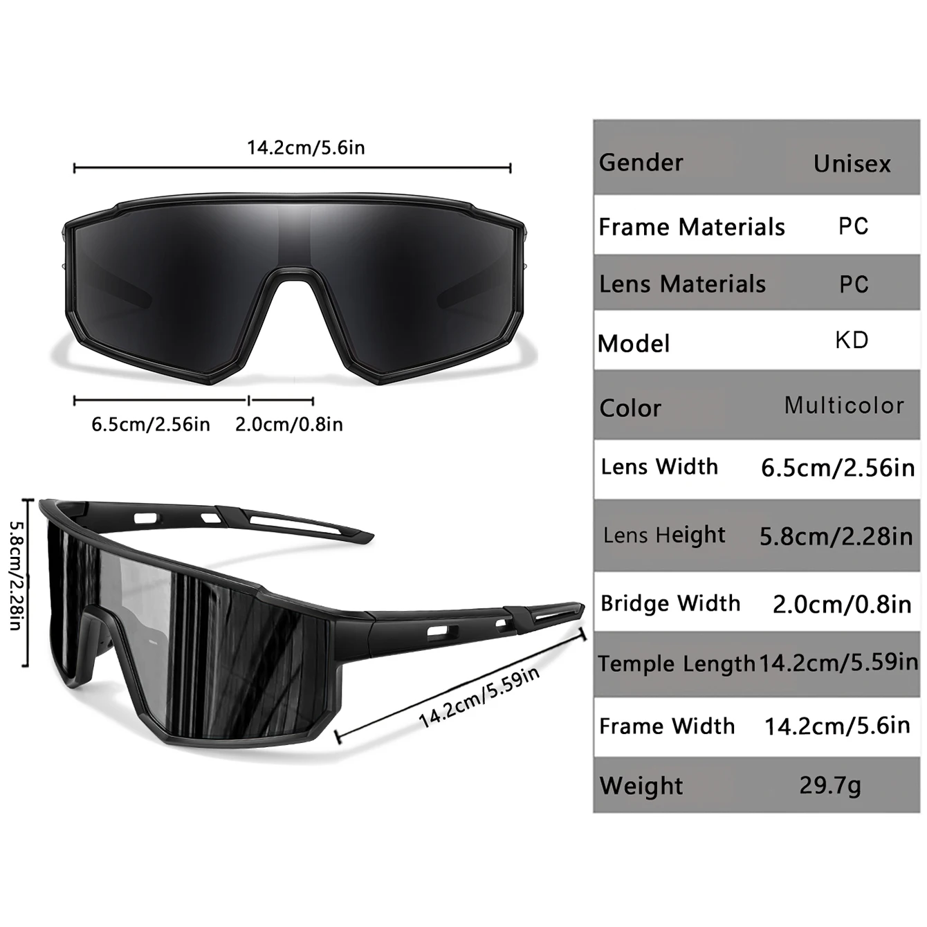 Brand Bicycle Photochromic Eyewear