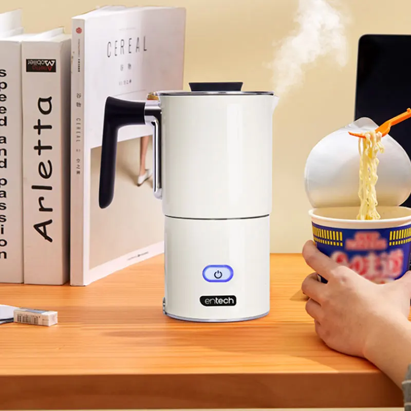 Small Electric Tea Kettle Travel Portable Mini Coffee Kettle, 110V-230V Hot  Water Boiler 304 Stainless Steel Boil Dry Protection - AliExpress