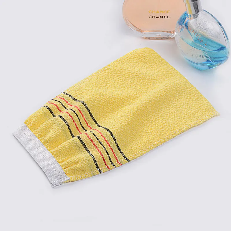 5-Piece Exfoliating Bath Towel Set - Korean/Italian Deep Cleansing & Dead Skin Removal, Soft Body Scrubber for Shower/Spa