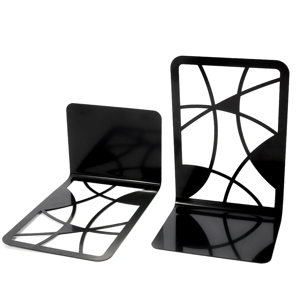 Book Ends for Shelves Bookend for Heavy Books Iron Bookend Organizer Book Home Bookend Book rack Iron Book Ends Holder Stand 5