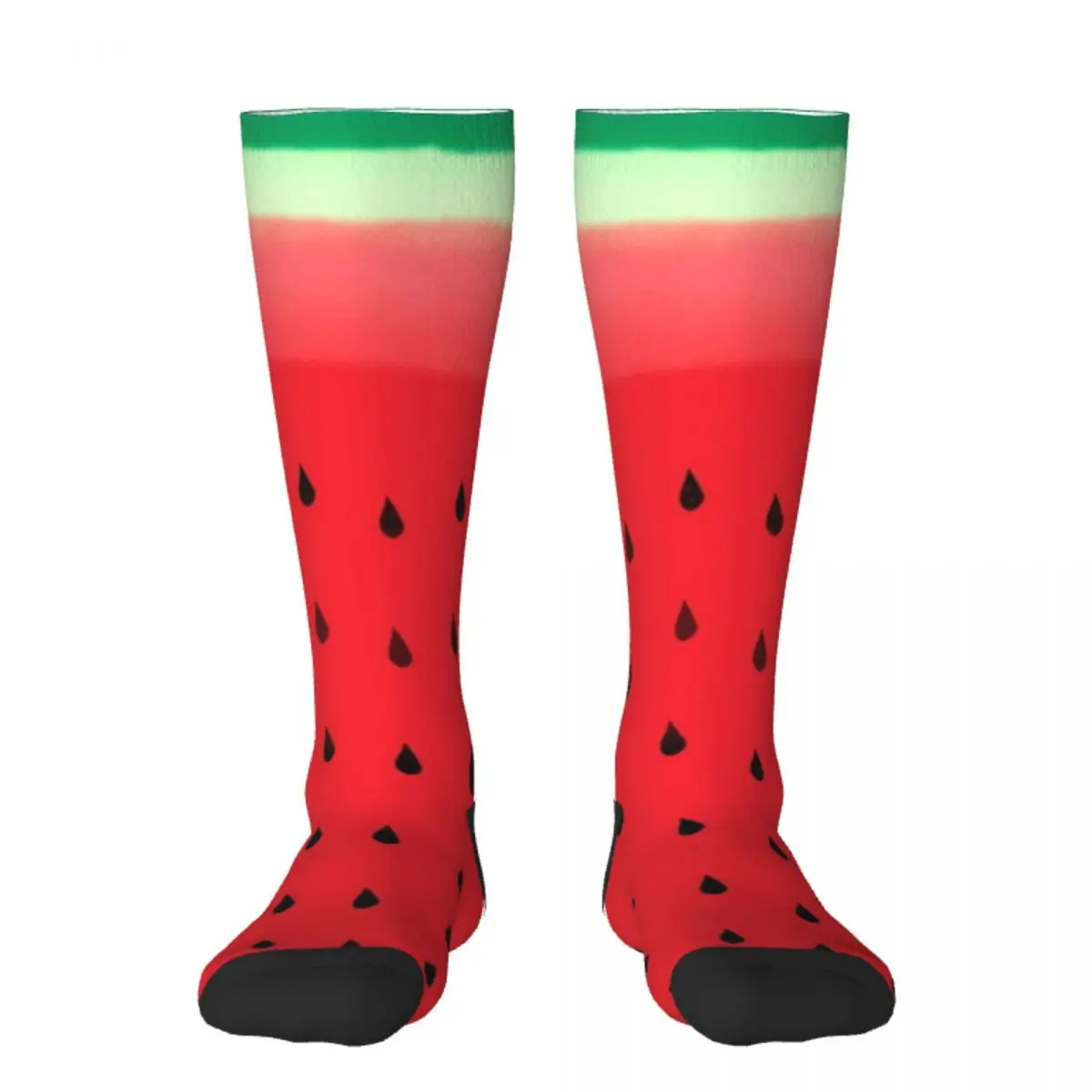 

Носки в полоску с арбузом, милые модные роскошные мужские носки в подарок, женские