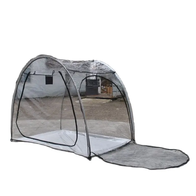 

Enlarge Widen Sunshine Leisure Tent PVC Transparent Flower House Plant Growing Room 2Persons Counrtyard Outdoor Camping Gazebo