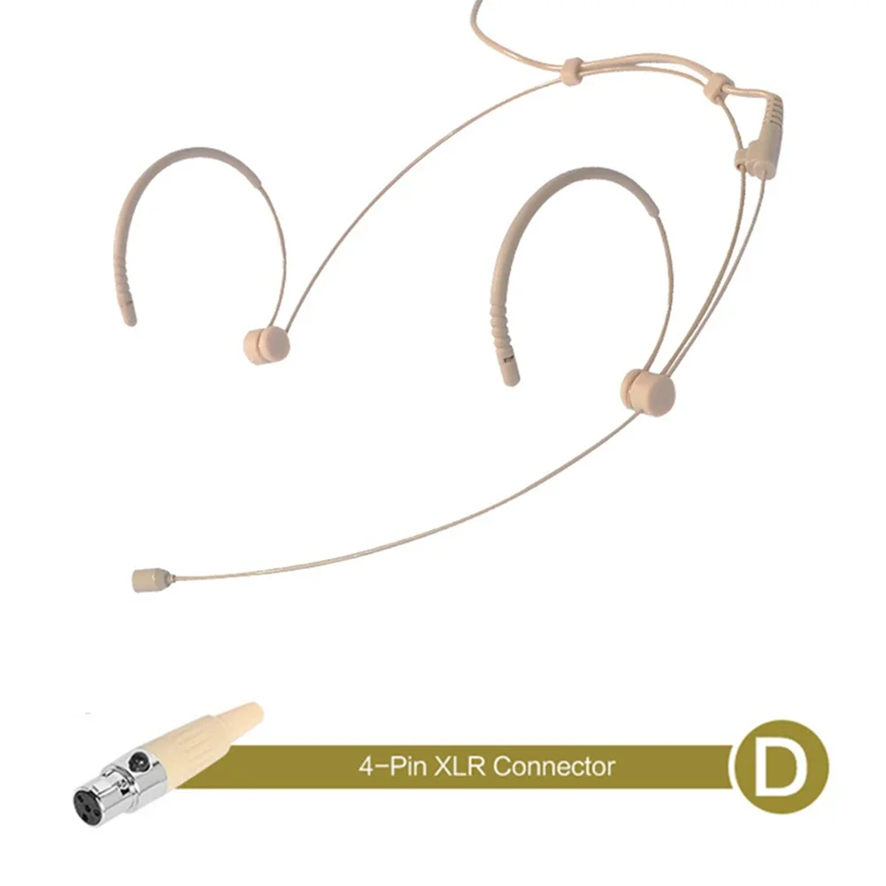 ตัวเลือกสินค้า หูฟัง+ไมโครโฟน 3.5มม. XLR 4ขา บันทึกเสียงคมชัด