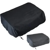 Polyester Waterproof BBQ Grill Protective Cover Black For 22 Inches Table Top Griddle With Hood 57x48x23cm BBQ Parts 1