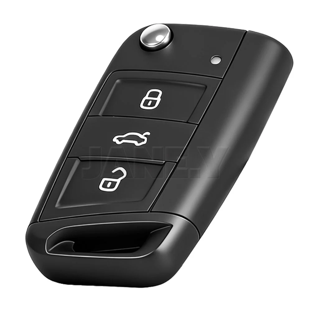 Premium Flip Remote Car Key Shell Case - Sleek Design for Enhanced Durability and Style