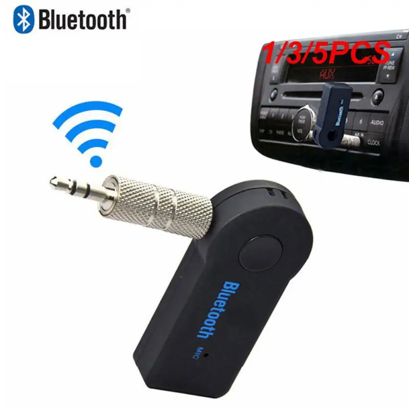 1/3/5PCS Wireless Bluetooth Receiver Adapter 4.1 Stereo 3.5mm Jack for Car Music Audio Aux Headset Receiving For Headphone