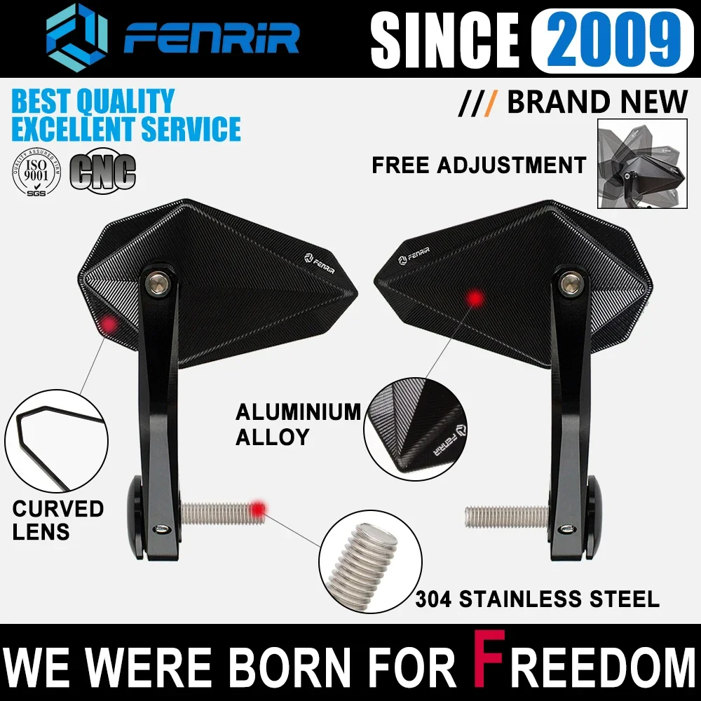 CNCMotorcycleBarEndMirrorHandlebarforBMWS1000RS1000RRR1200R