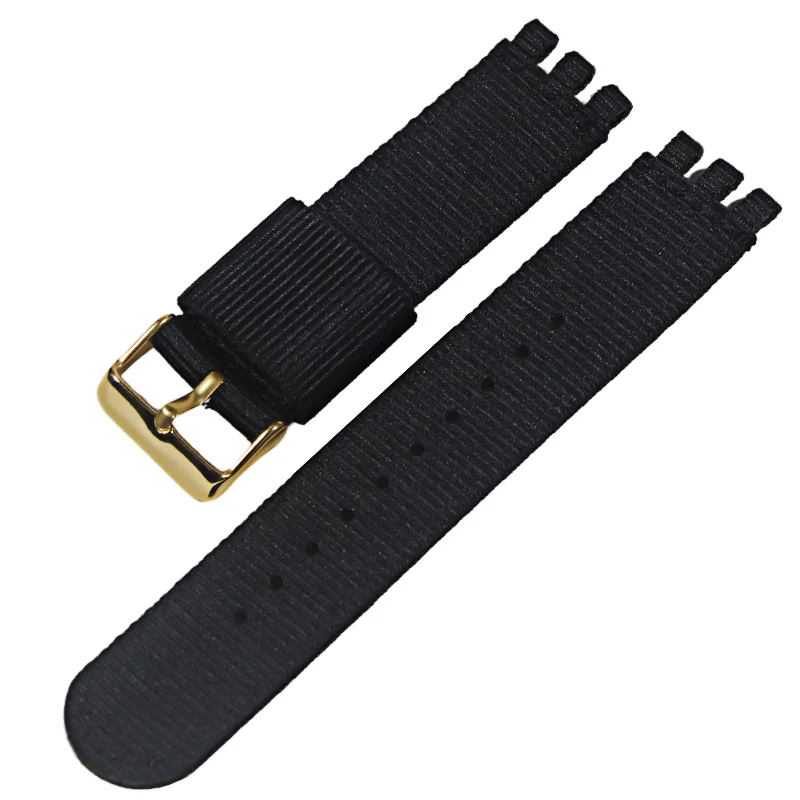 Elegant Nylon Watch Strap - Premium Replacement Wristband for Ladies and Mens Watches