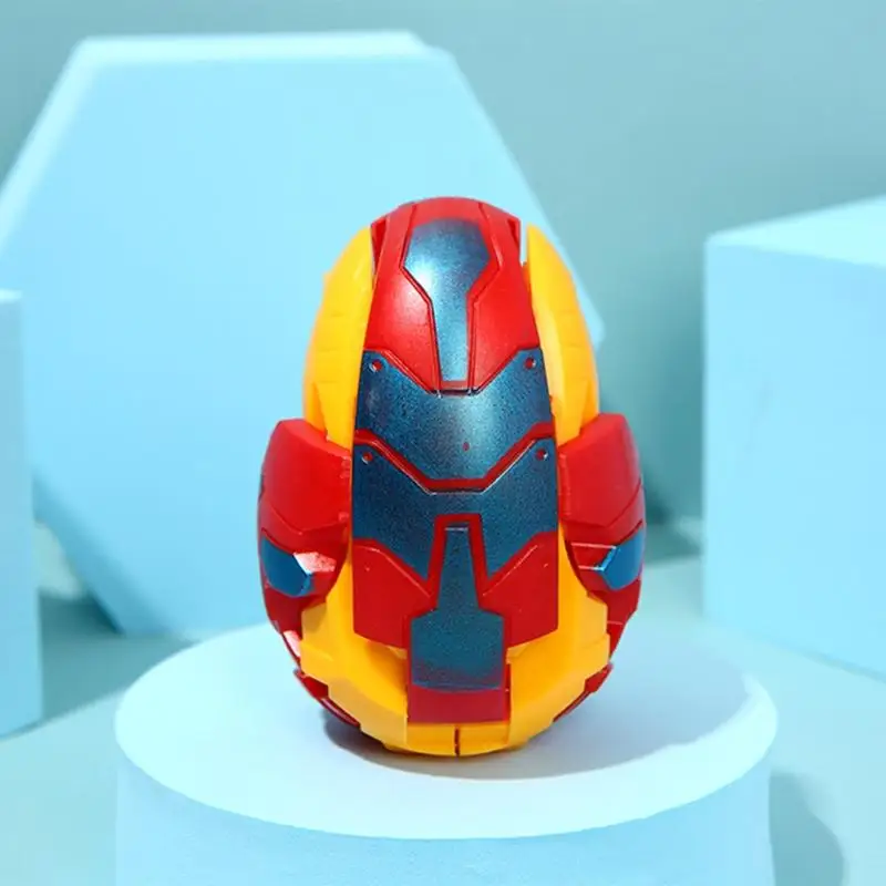 Dinosaur Eggs Deformation Robot Toy Automatic Transform Twisting Boys Baby Kids Educational Gift