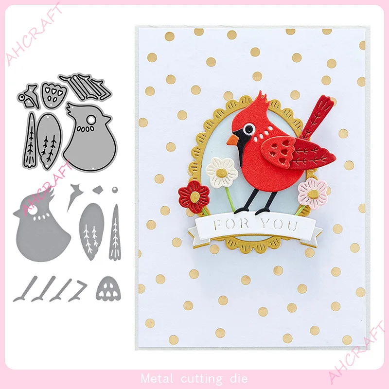 2022 New Little Bird Metal Cutting Dies Fai Da Te Fare Scrapbooking Decorare Goffratura Carta Album Fotografico Craft