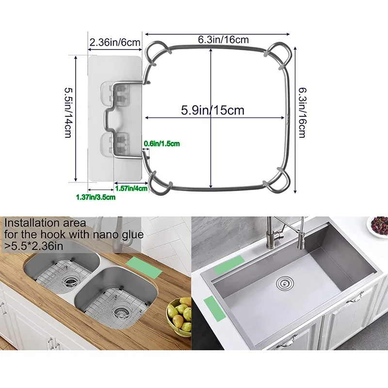 Fine-Mesh Sink Filter Kitchen Disposable Sewer Garbage Mesh Bag Anti-clogging Strainer Drain Hole Garbage Net Bag Anti-blocking