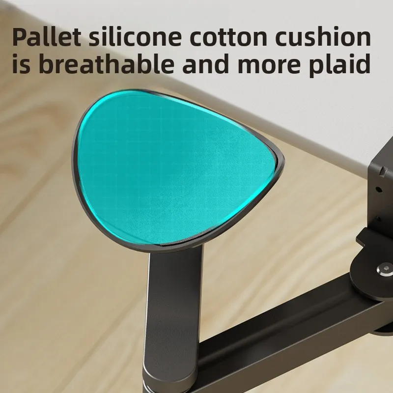 1 PC 컴퓨터 팔 지지 브래킷 사무실 책상에 적합하며 회전 가능 손목 지지 브래킷 가정용 확장 트레이