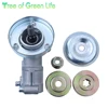 Gearbox Gear Head 28mm Diam Square Rod M10X1.25LH Brush Grass Cutter Trimmer Strimmer Lawn Mower with Spark 1