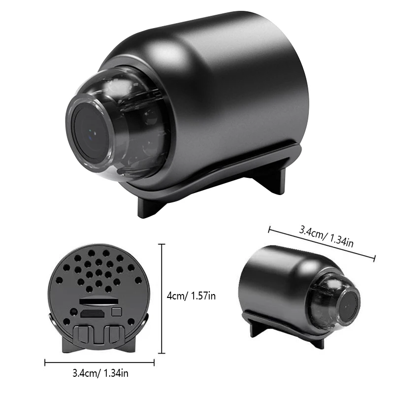 X5 WiFi Webcam 1080P HD Indoor Security IP Camera IR Night-vision Video Recorder Anti-theft Remote Monitor usb camera 3