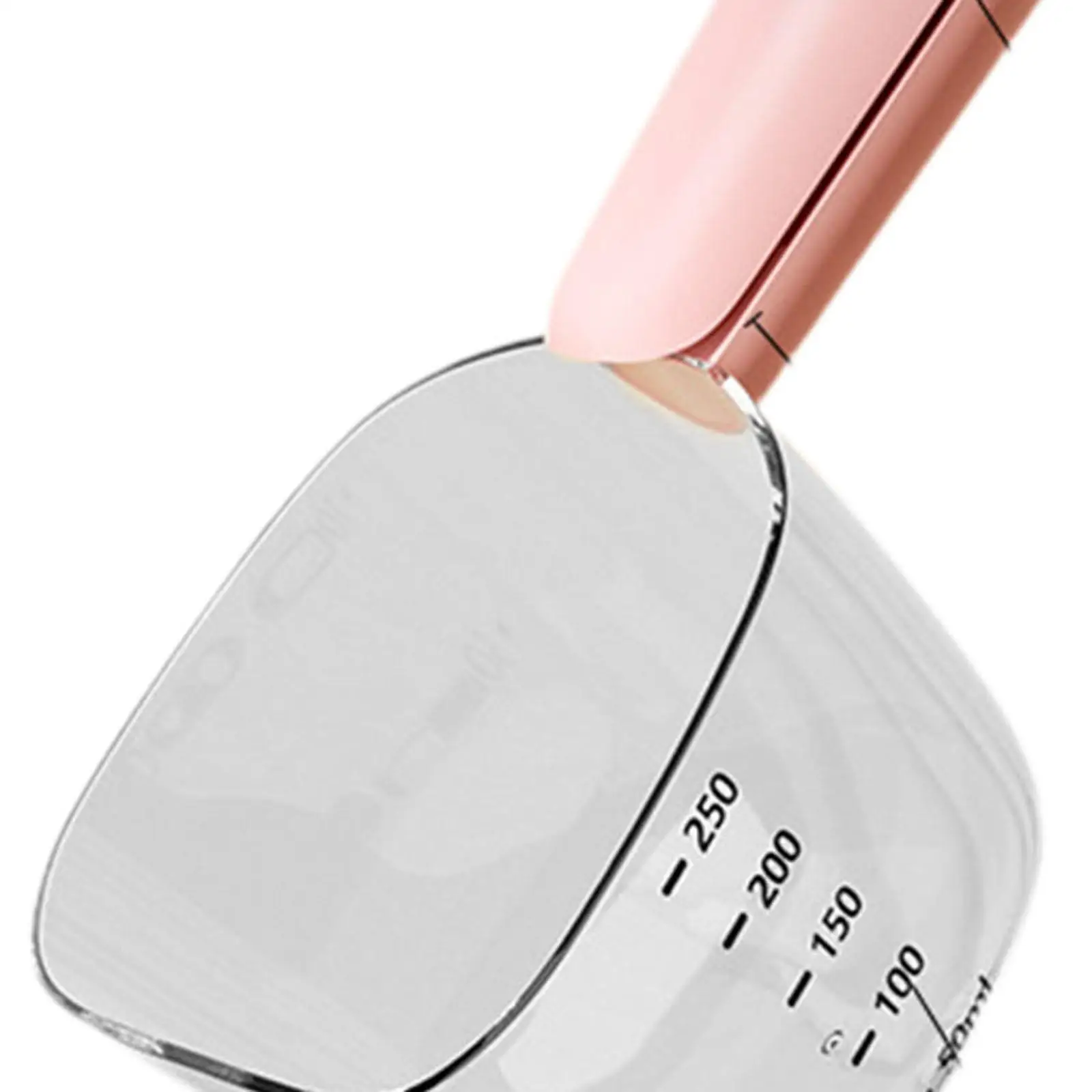 Pet Treat Scoop Tools Accessories Cat Measuring Cup Dog Food Measuring Spoon with Scale for Travel Indoor Shop Camping Outdoor