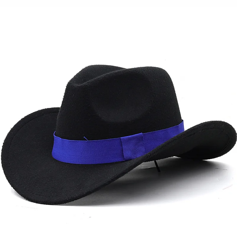 Cappello Da Cowboy Cappelli Da Uomo Western Cowgirl Country Hat Berretto Da Golf Cappelli A Cilindro Jazz Equitazione Elegante Chapeu Nuovo 2024 Panam