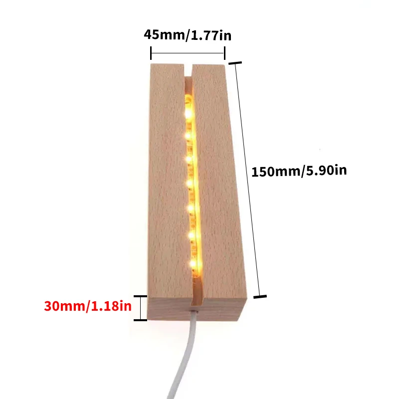 Рисунок 6 - Стандартная деревянная подставка для дисплея