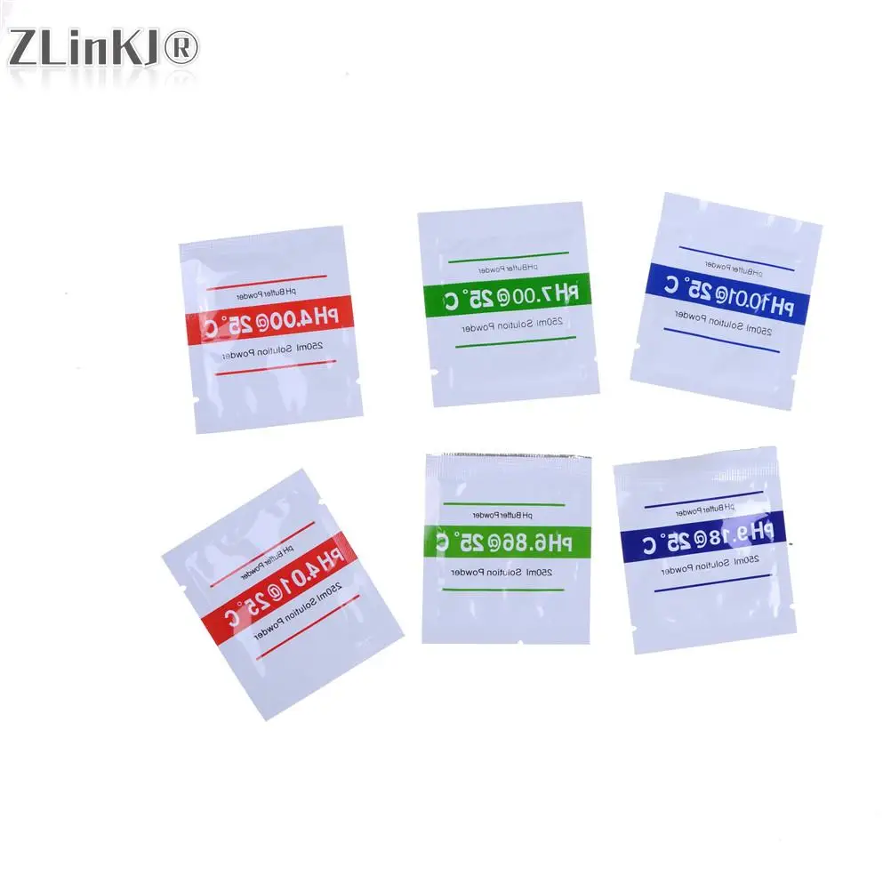 PH Buffer Solution Powder 3 Bags/set for PH Test Meter Measure Calibration Point 4.01 7.00 10.01 ph meter calibration powder ph calibration solution ph calibration powder