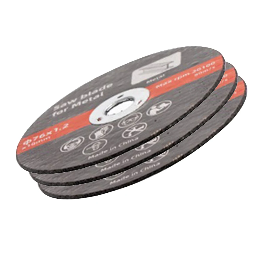 

Top Grade High Hardness 3pcs Resin Grinding Wheel Cutting Disc Perfect for Easy and Efficient Angle Grinder Operations