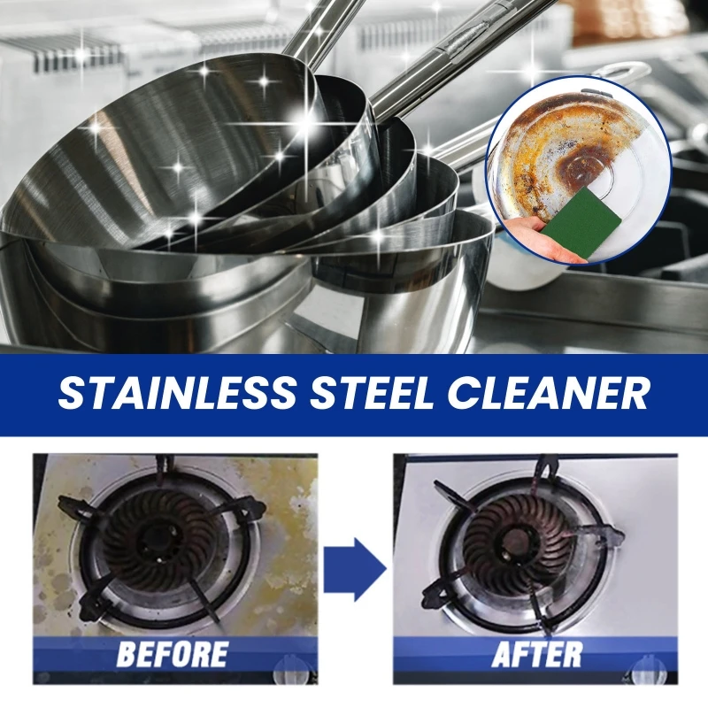 Powerful Cookware Rust Removal Cleaning Kitchen Stainless Steel Cleaning Pastes