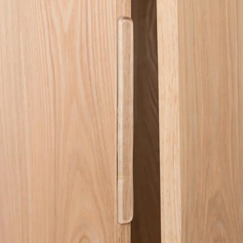 Door Stopper Silicone Door Stopper Door Stopper Bumpers Floor Door Stop Impact Baby Handle Transparent Home Safety Supplies Wall Doorstop