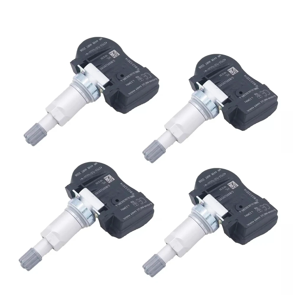 4PCS 42753TL0G530 TPMS Sensor 42753-TL0-G530 Tire Pressure Sensor For Honda Accord Crosstour Jazz 433MHz TPMS