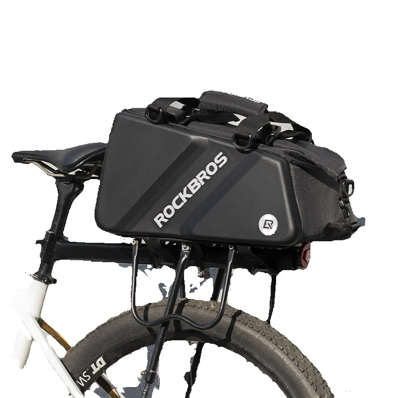 Rock Brothers kerékpártartó kemény héjú hegyi túrakerékpár hátizsák hátsó nyeregtáska kerékpáros kiegészítők_voghion.com