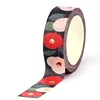 NEW 1PC 10M Decorative Big Red and Light Pink Flowers Washi Tapes for Planner Adhesive Masking Tape Cute Stationery 1