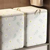 Cartoon Daisy Pattern Storage Box Large Capacity Zipper Organizer Versatile Dustproof Container Clothes Storage Bag 2
