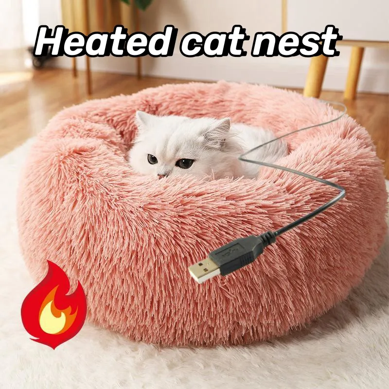Lavables Cama Redonda Felpa Para Mascota Perro Y Gato 60cm | Cuotas Sin
