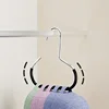 2pcs Clothes Accessories Hanger Cap Ties Belt Underwear Hook No Trace Non-slip Hat Rack Wardrobe Organizer Cap Ties Belt Storage 6