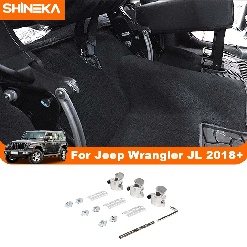 SHINEKA Car Rear Seat Adjustment Recline Kit Accessories for Jeep