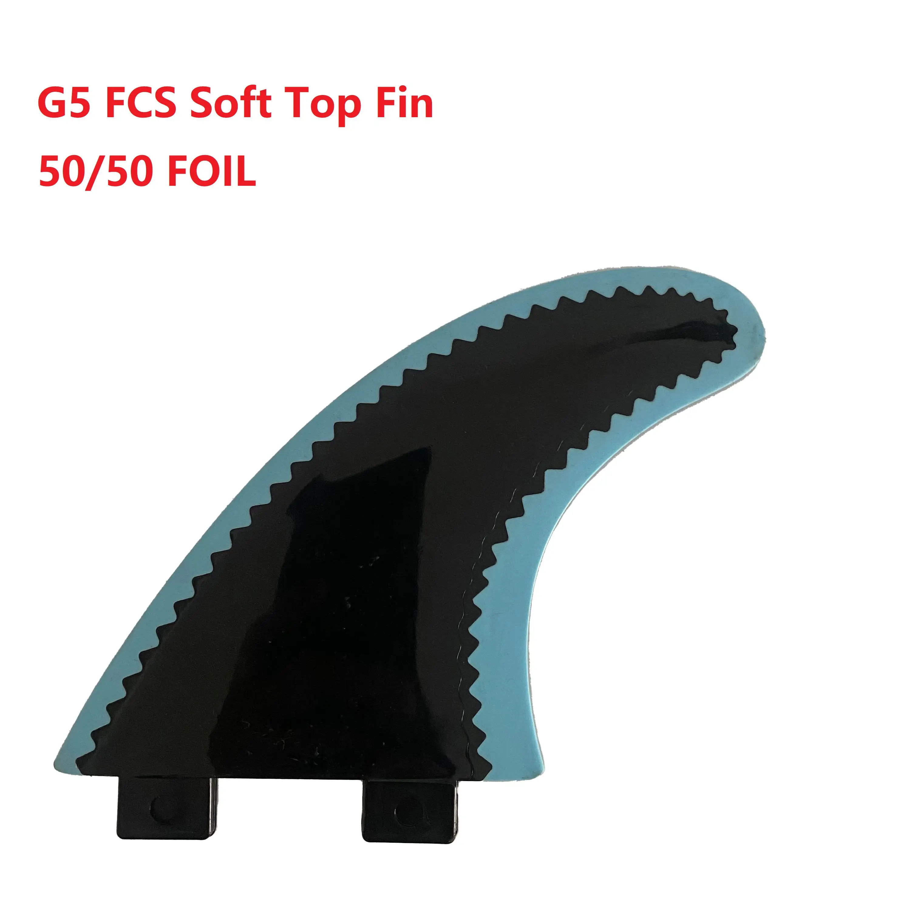 Surfing Fins G5 Soft top Surfboard Fins 50/50 Foil SUP Accessory Surf Fin Paddle Board Fin