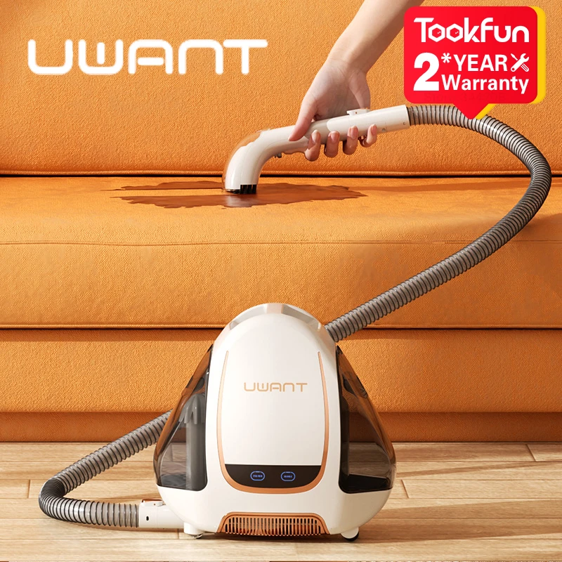 New Uwant B100 Wet Dry Vacuum Cleaner Low Noise Double Water Tank Large