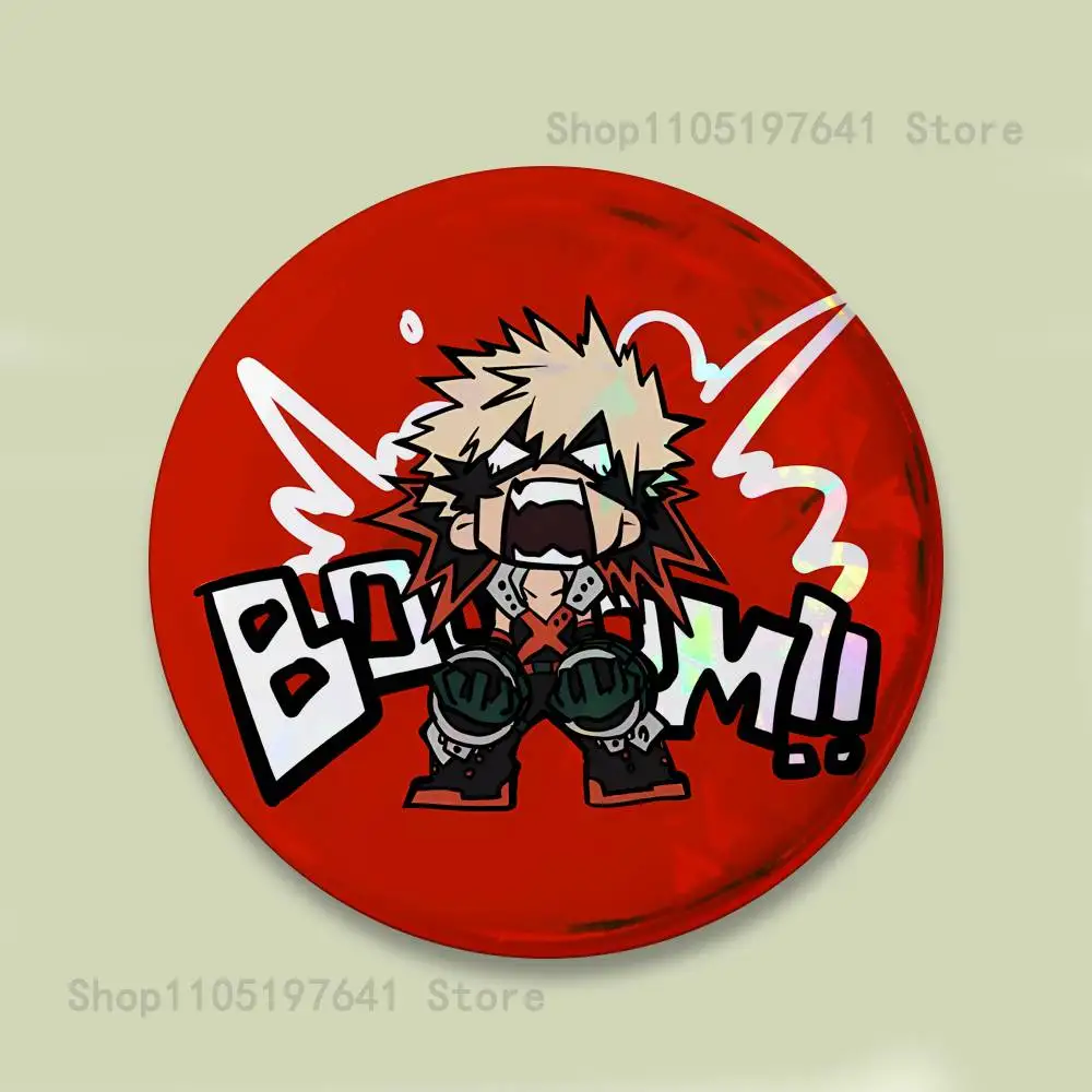 Bakugo Academia Heroes: Creative Button Badge Brooch
