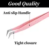 Lashes Tweezers with Fiber Tip Tweezers for Eyelash Extensions Fiber Tips Eyelash Tweezers Eyelash Extensions Lash Tweezers 3