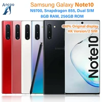 Samsung Galaxy Note10 N9700 256gb Note 10 Dual Sim Snapdragon 855 Octa Core 6 3 Triple.jpg