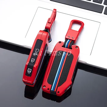 3 4 5 pulsanti in lega Gel di silice luminoso custodia portachiavi per auto custodia per Kia supporto per custodia remota K5 Sportage Stinger Forte - 3 4 5 pulsanti in lega Gel di silice luminoso custodia portachiavi per auto custodia