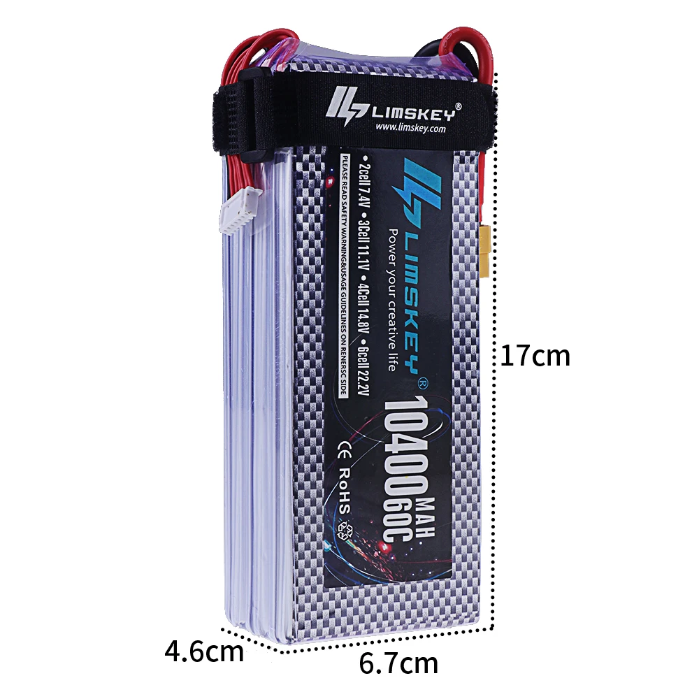 Batterie Drone LiPo 11.1V 1500-5200mAh T/XT60