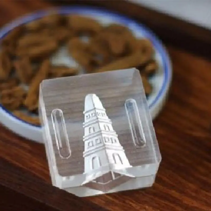 Transparent Acrylic Pagoda Incense Cone Tower Mold Handmade Backflow Fragrant Clear Mould DIY Craft Making Tools