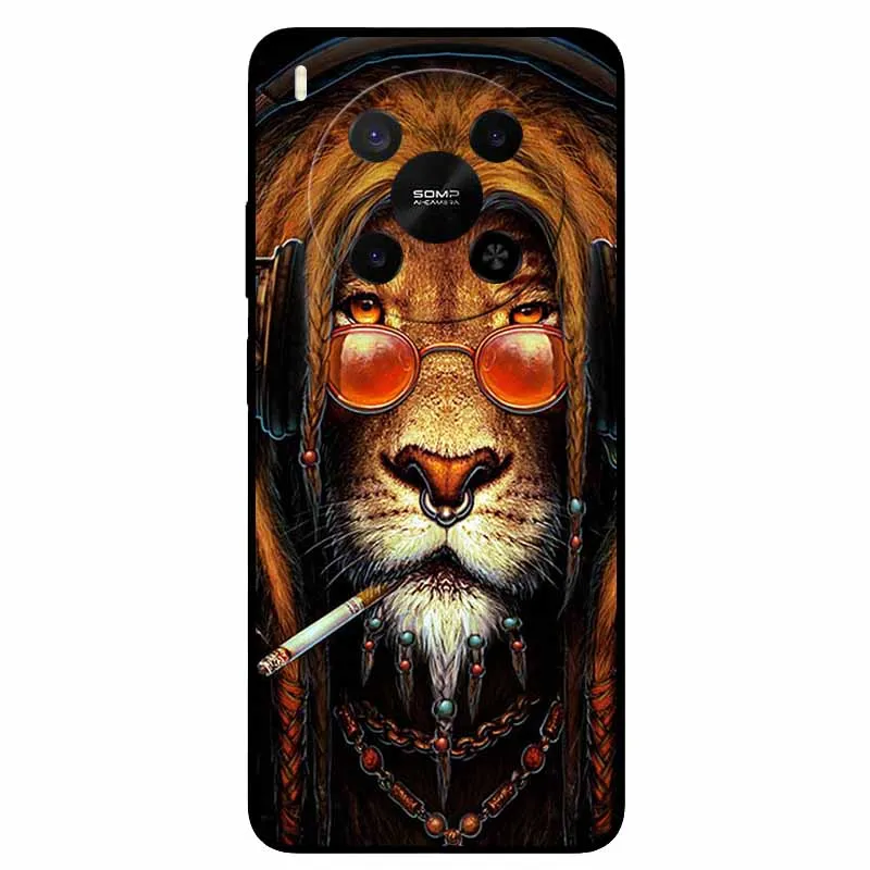 Black TPU Silicone Back Cover Case