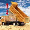 New In Stock Black Remote-Controlled Dump Truc Large Alloy Rc Dump Truck Engineering Truck Boy Outdoor Toy Birthday Gift 5