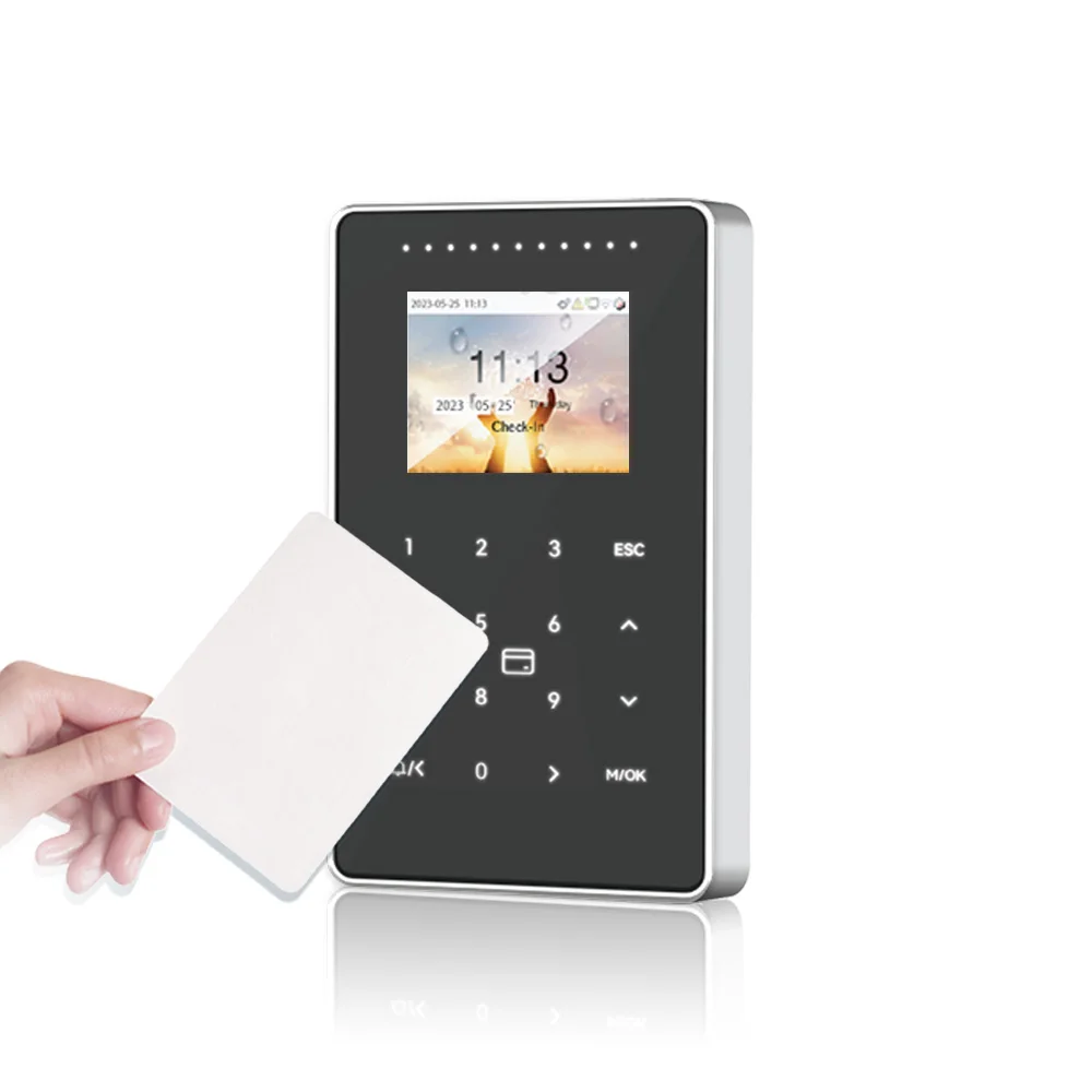 IP65 방수 RFID 시스템 번호 출퇴근 기록 시스템 카드 리더 접근 제어 TCP/IP SC800 포함